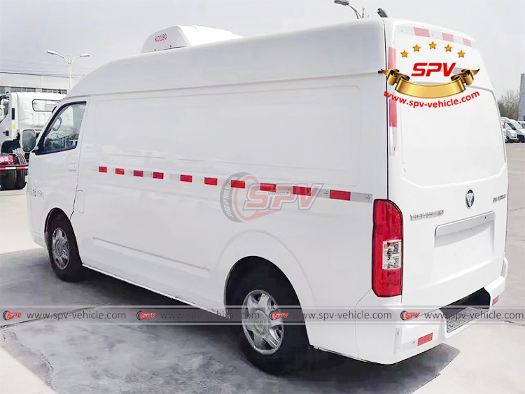 Fonton Freezer Vans  Foton - Rear Left Side
